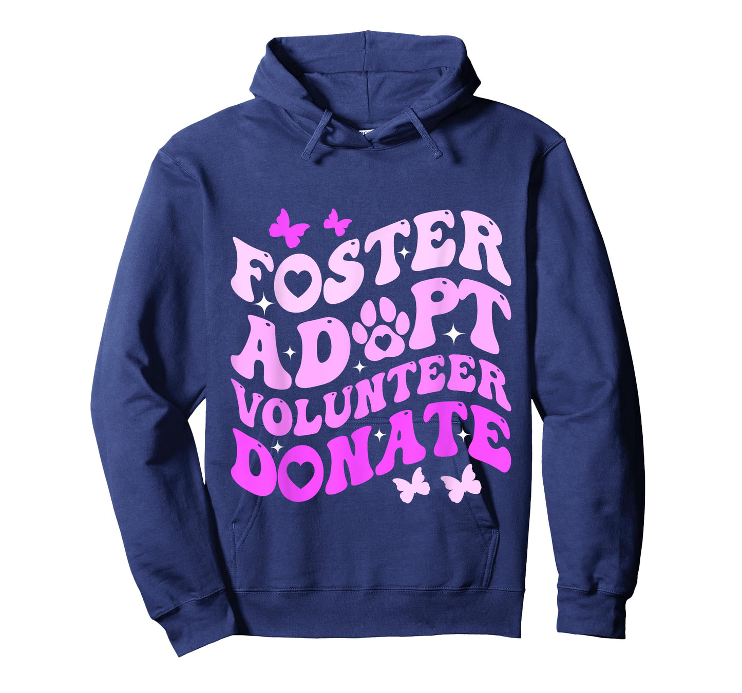 Groovy Foster Adopt Volunteer Donate Animal Rescue Dog Lover Men Women T-Shirt