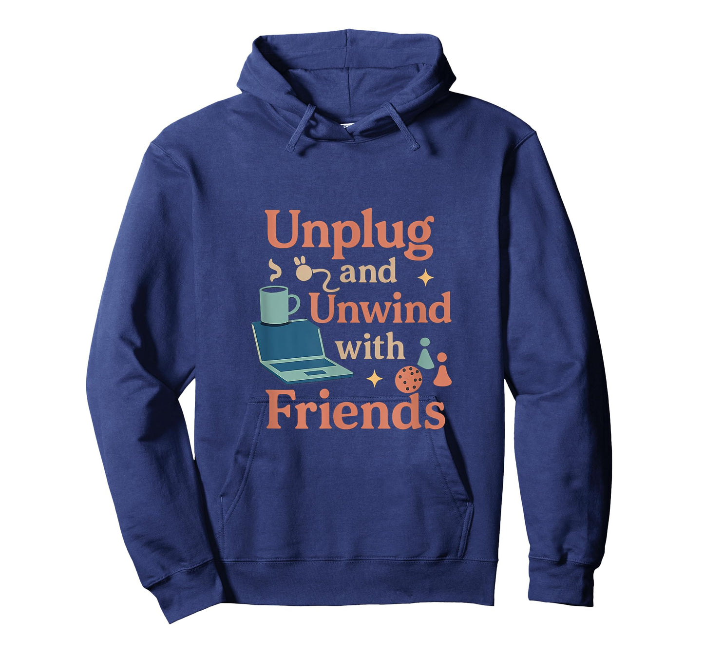 Unplug and Unwind with Friends Detox Art T-Shirt