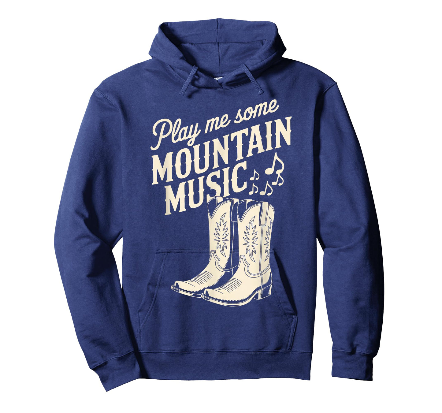 Play Me Some Mountain Music Retro Country Western T-Shirt
