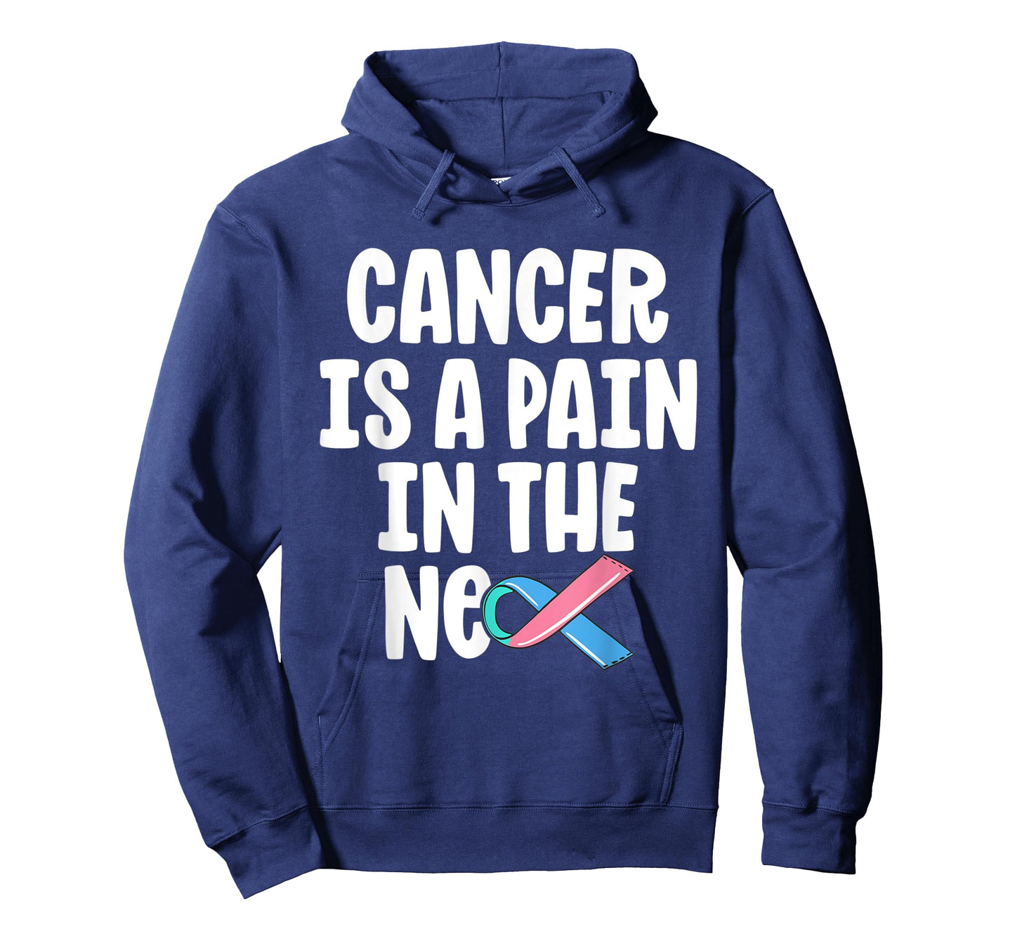 Funny Thyroid Cancer Survivor Cancer Is A Pain In The Neck T-Shirt