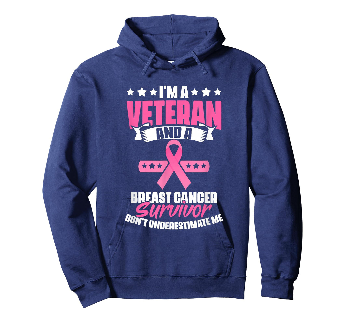Veteran And Breast Cancer Survivor Breast Cancer Awareness T-Shirt