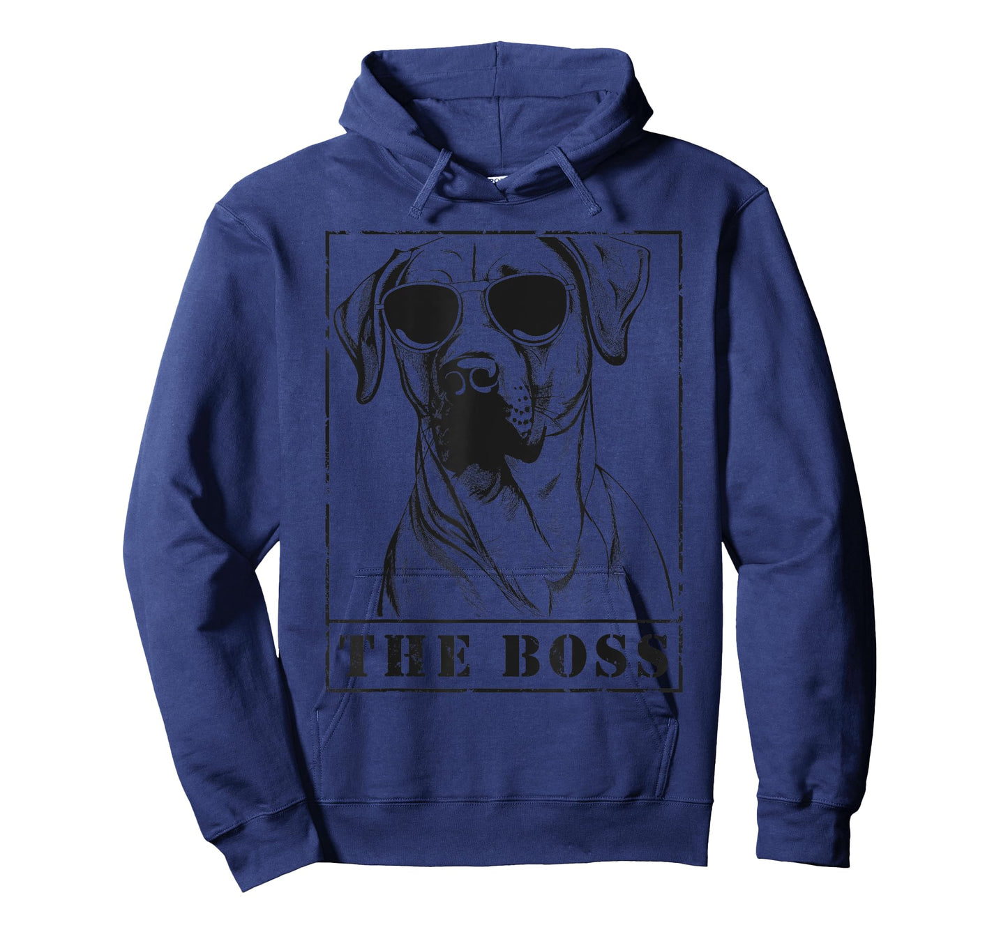 The Funny Black Mouth Cur Boss Mom Dad Dog Lover T-Shirt
