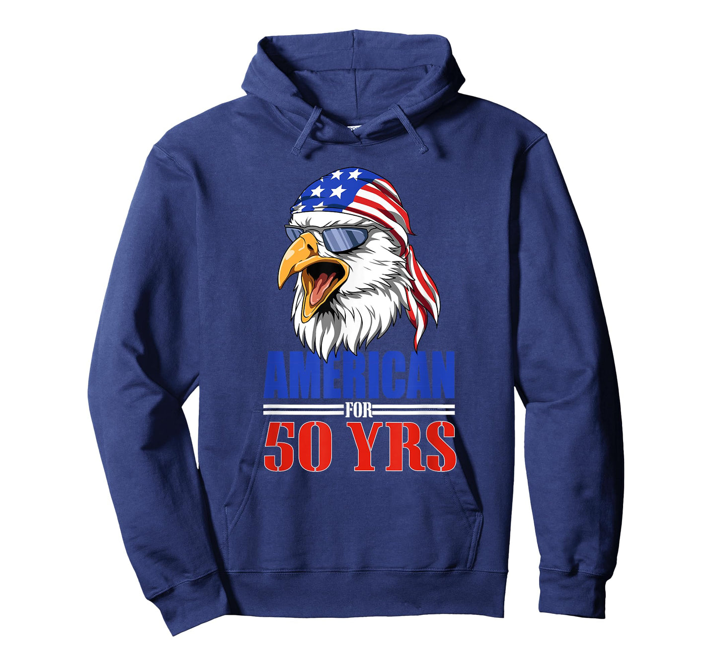 Funny 50th Birthday - USA Eagle Patriotic Gift T-Shirt for Women Men