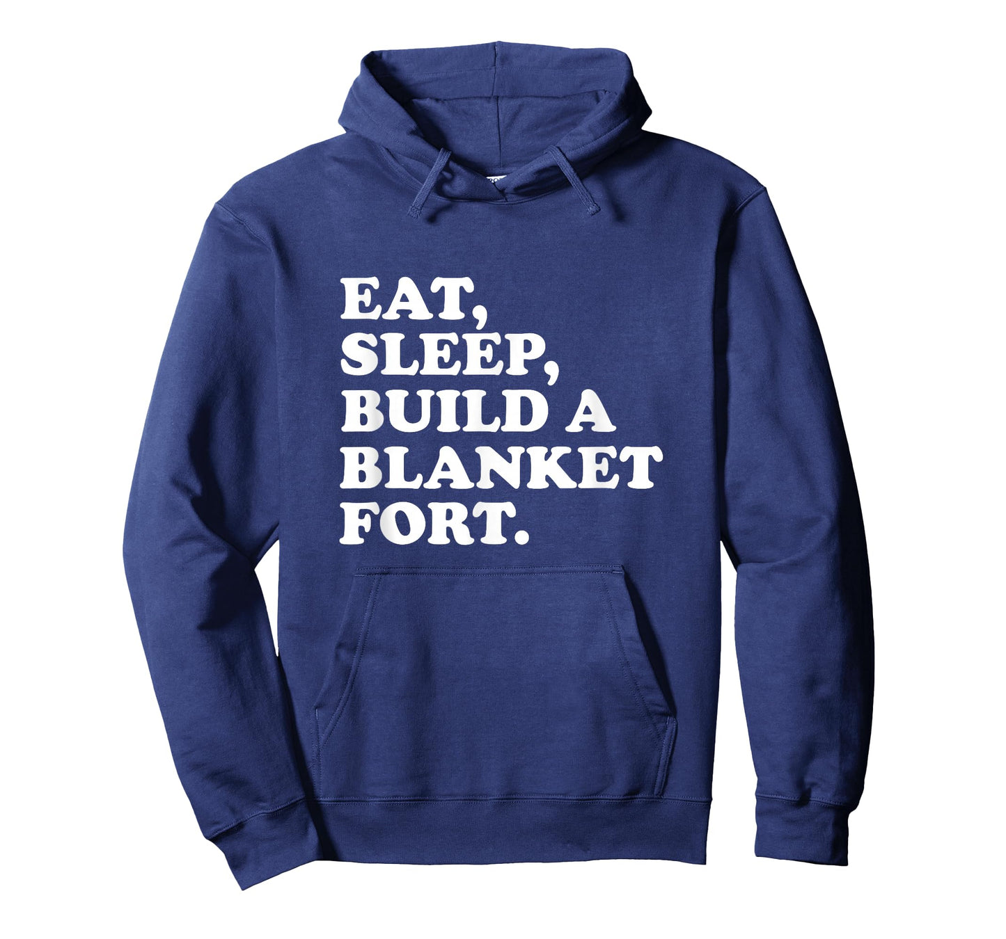 Funny Nostalgic Eat Sleep Build A Blanket Fort T-Shirt