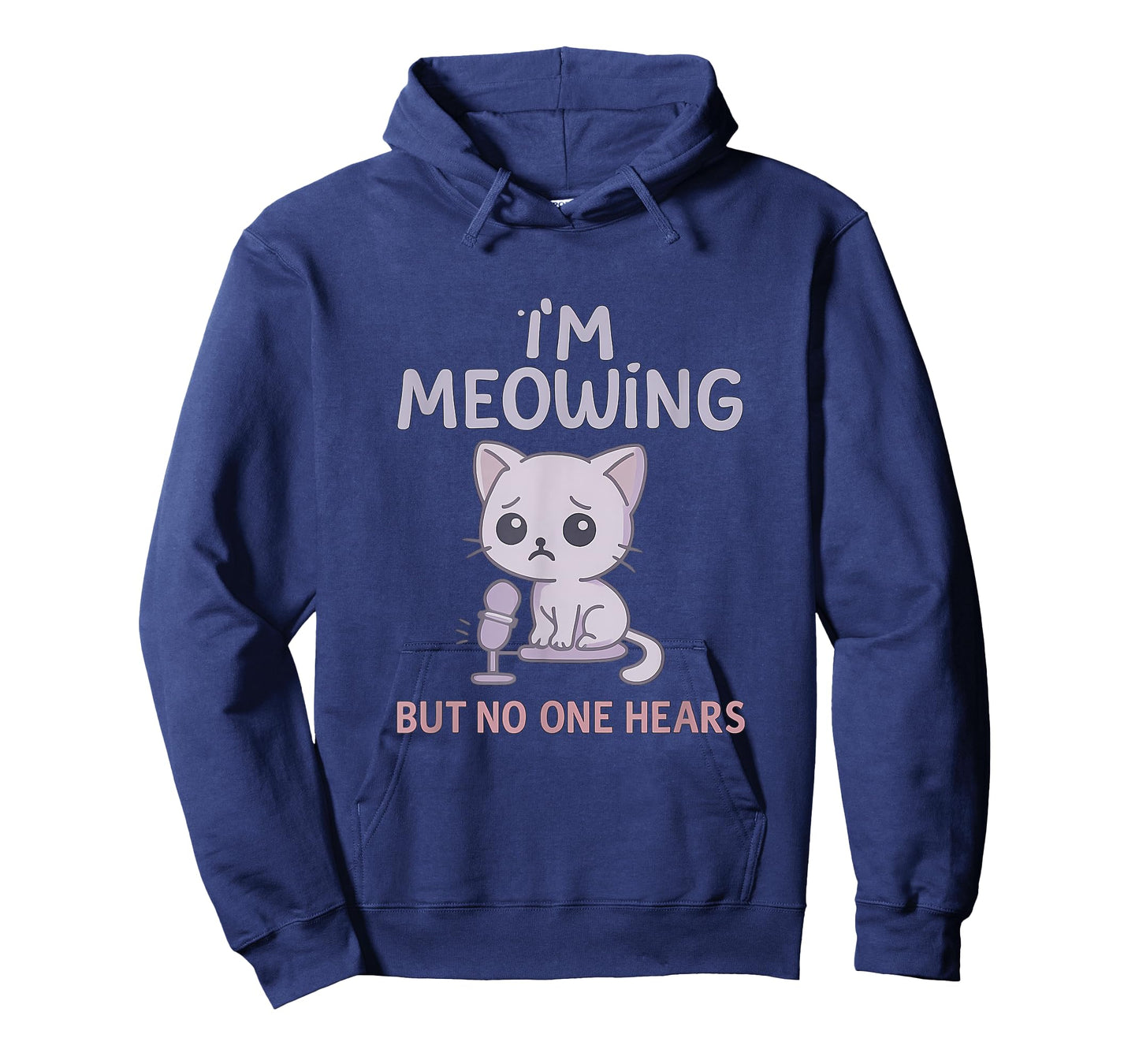 Funny Cat Whisperer Meowing Kitten Graphic T-Shirt