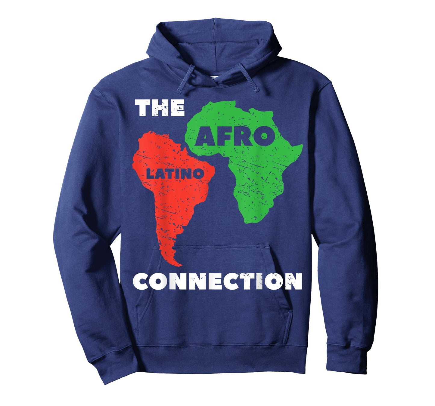 The Afro Latino Connection Afro-Latina Hispanic Pride T-Shirt