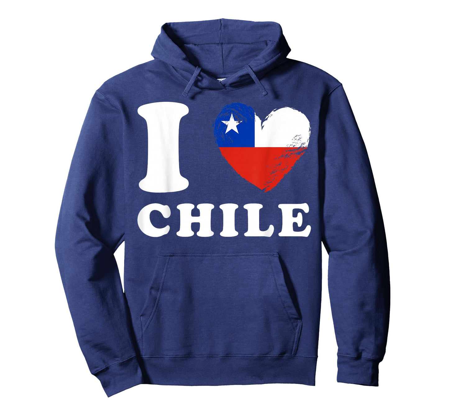 I Love Chile - Heart Flag Chile T-Shirt