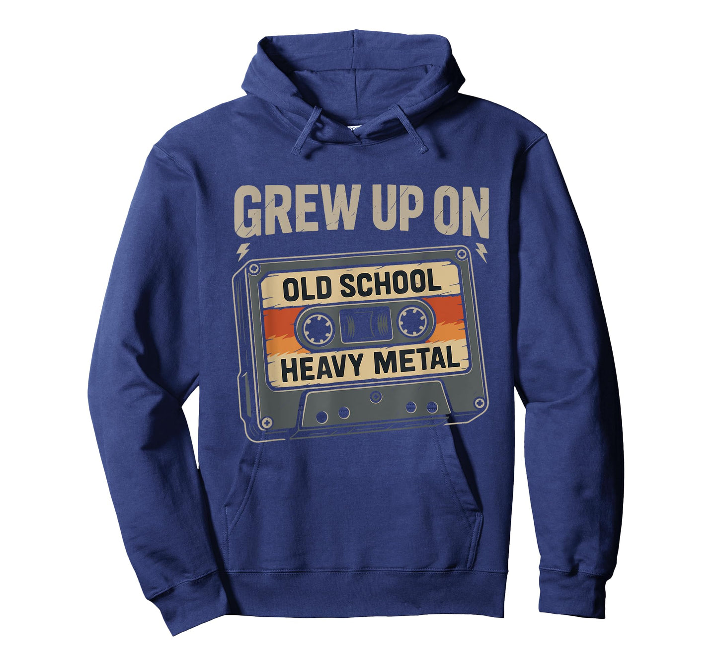 Grew Up on Heavy Metal Music Lovers Apparel T-Shirt