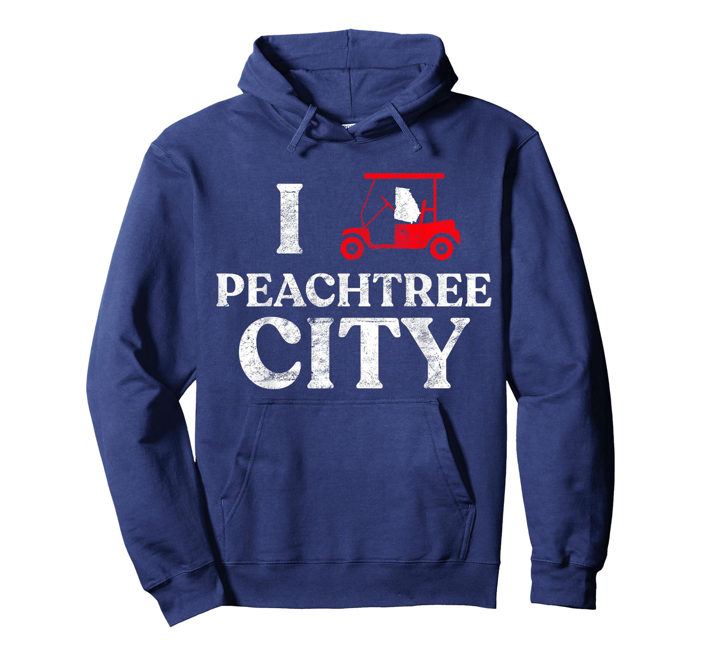 Peachtree City GA T Shirt Funny Golf Cart Shirt Georgia Tee T-Shirt
