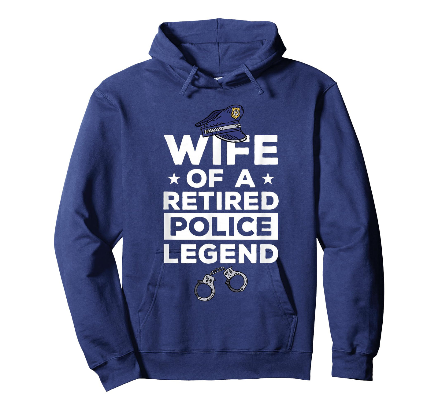 Wife Of A Retired Police Legend Funny Retirement T-Shirt