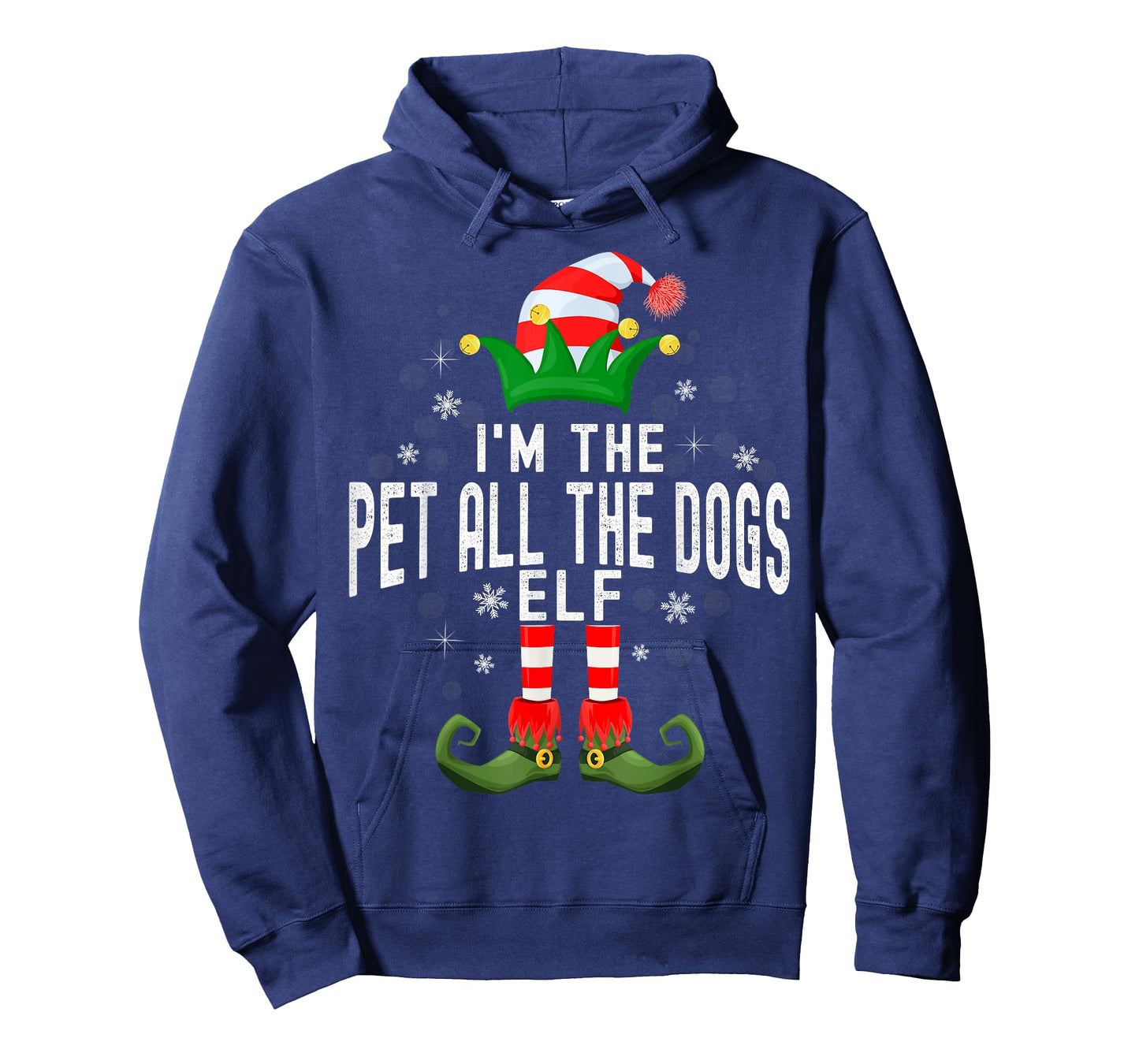 I'm The Pet All The Dogs Elf Christmas Family PJS Costume T-Shirt