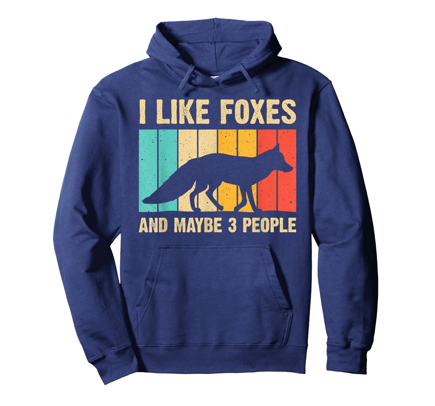 Funny Fox Design For Fox Lovers Men Women Kids Introverts T-Shirt