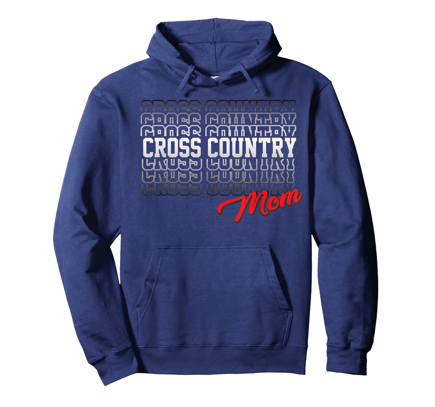 Cross Country Mom High School Running Team Mother T-Shirt