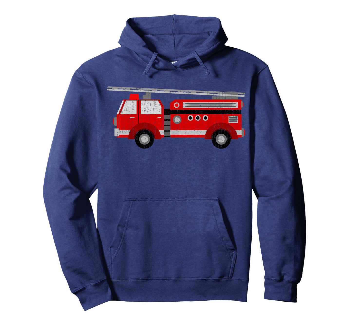 Fire Truck Trucker Trailer Ladder Kids Adults T-Shirt Small