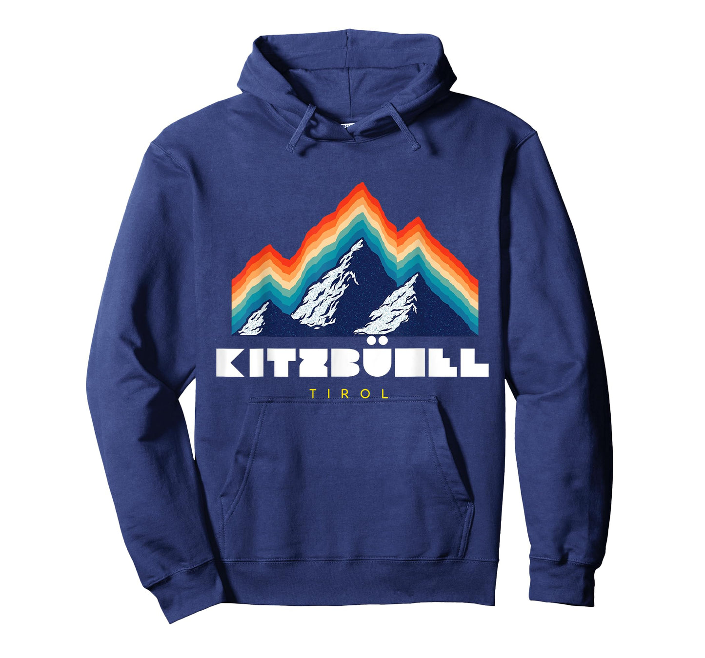 Kitzbühel Tirol - Austria Retro 80s Ski Holiday Gift T-Shirt