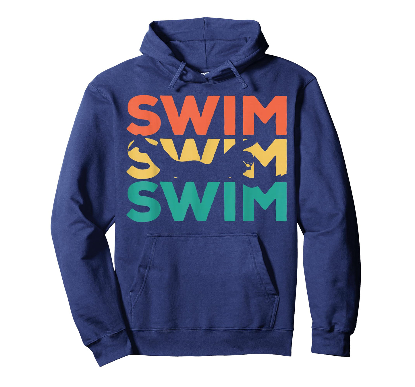 Retro Vintage Swimming Gift For Swimmers T-Shirt