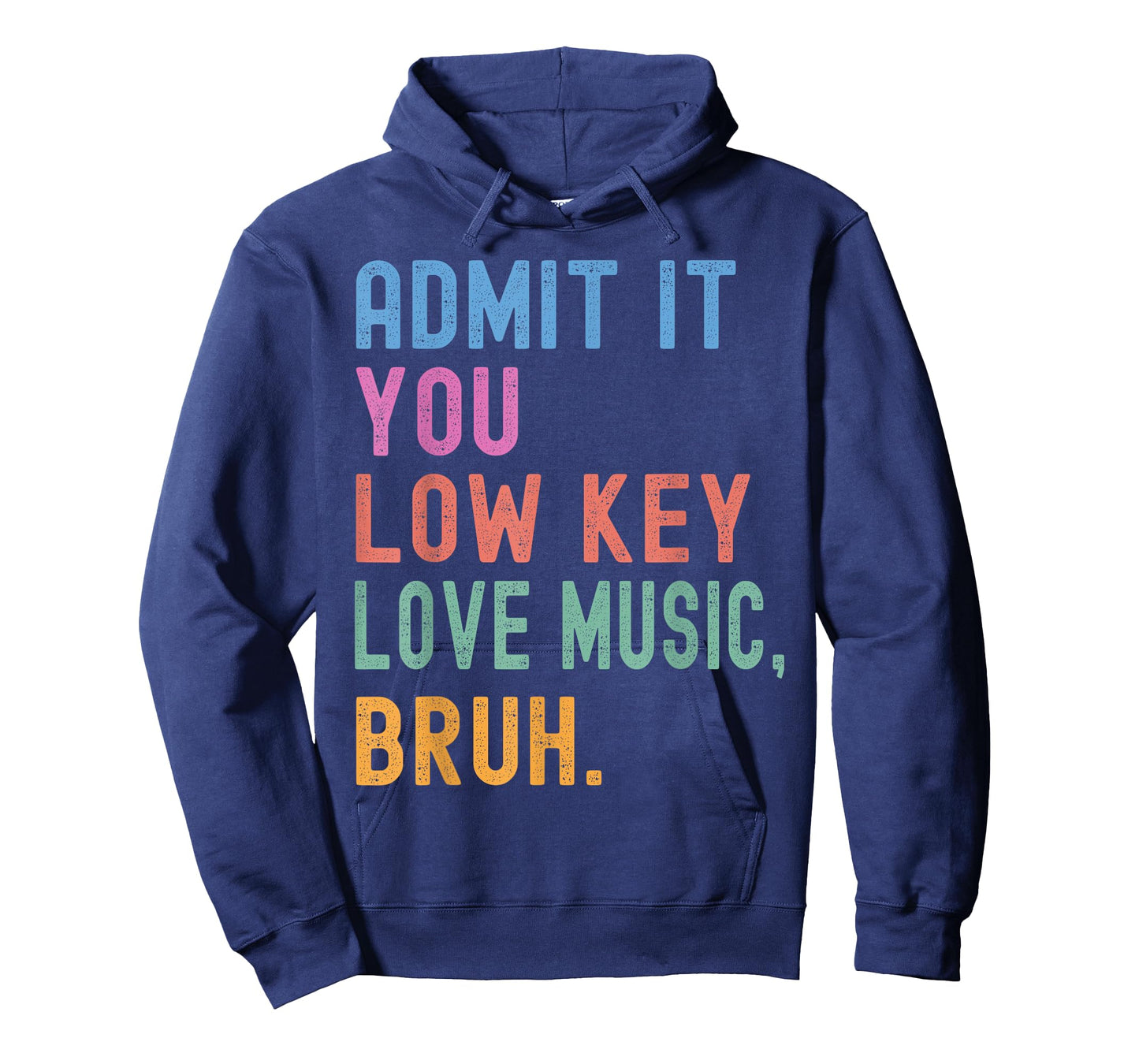 Admit It You Low Key Love Music Bruh Funny Music Teacher Kid T-Shirt