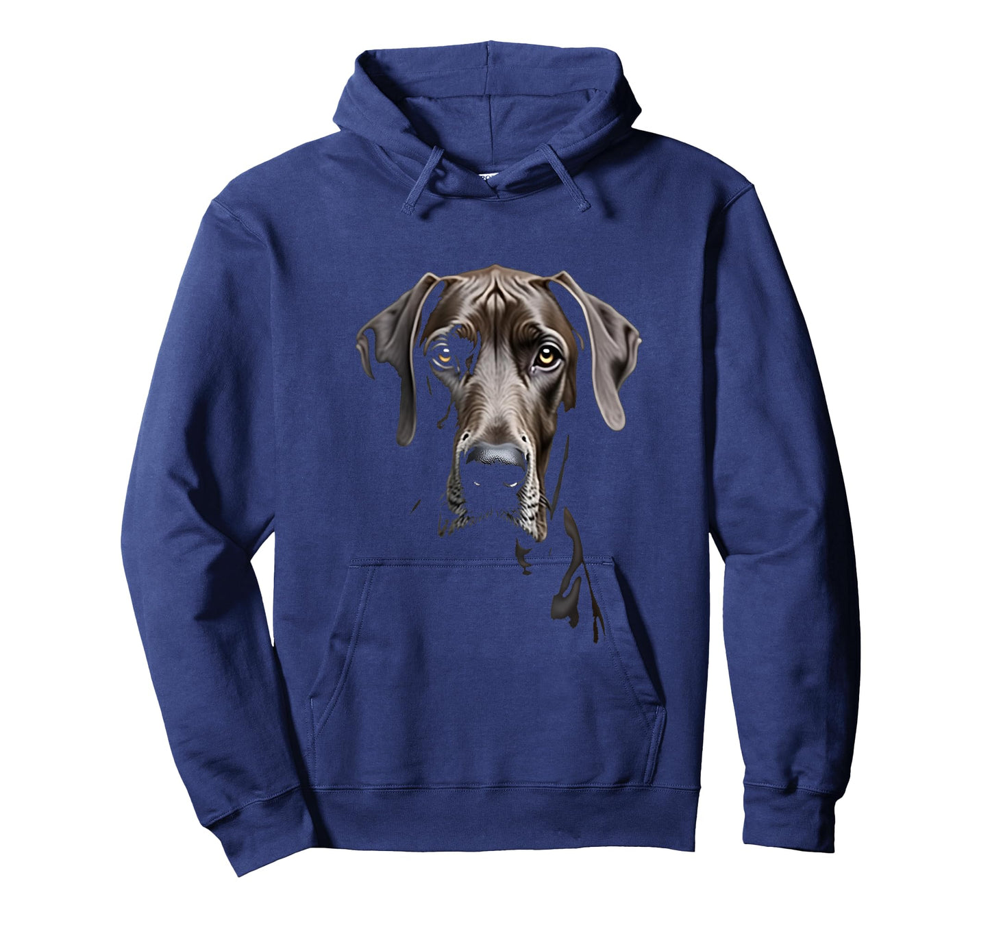 Black Great Dane Dog Great Dane Face T-Shirt
