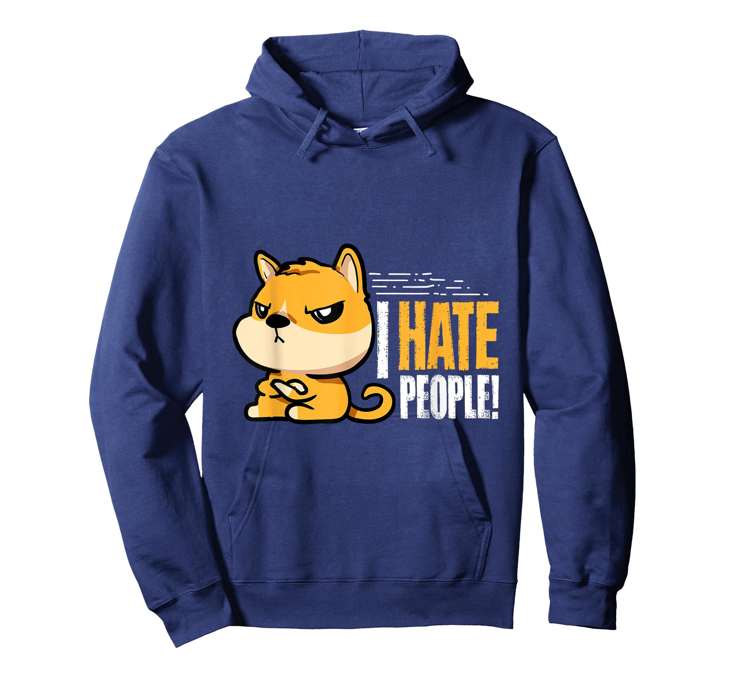 Funny I Hate People Dog Holder T-Shirt