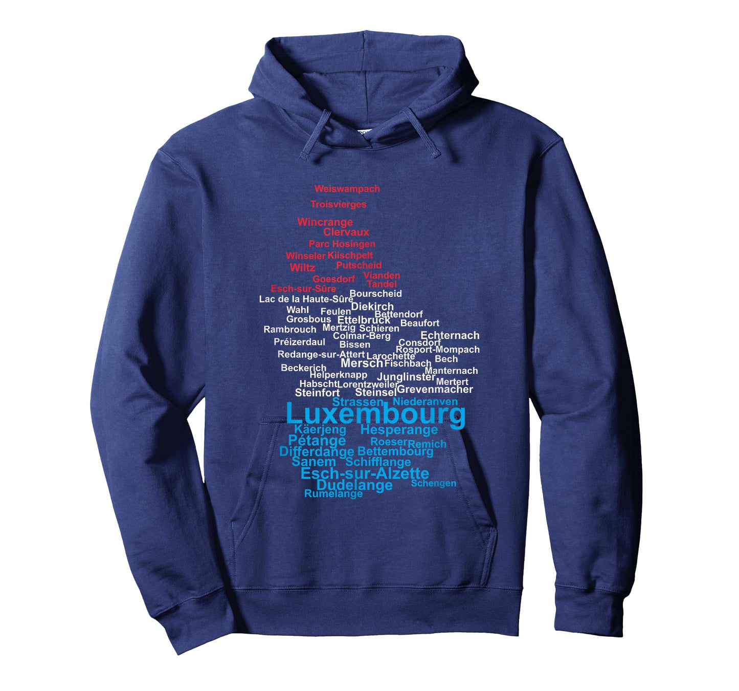 Luxembourg Flag, Luxembourg Outline Luxembourger, Luxembourg T-Shirt