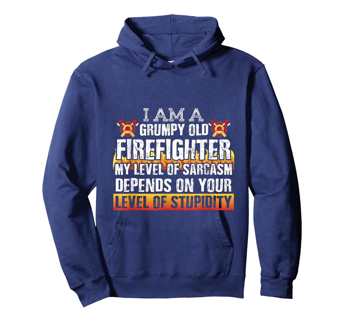 Firemen Shirts Grumpy Old Firefighter Sarcasm Tees Men Gifts T-Shirt
