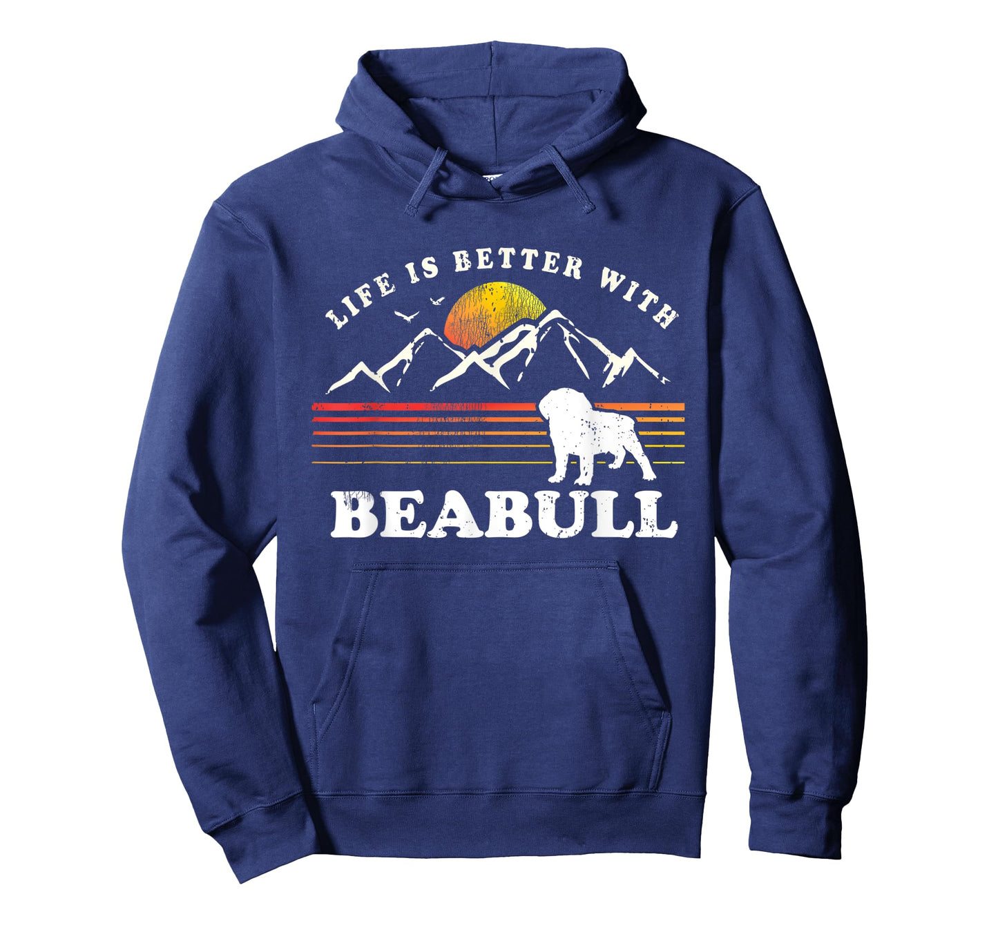 Life Better Beabull Vintage Dog Mom Dad T-Shirt