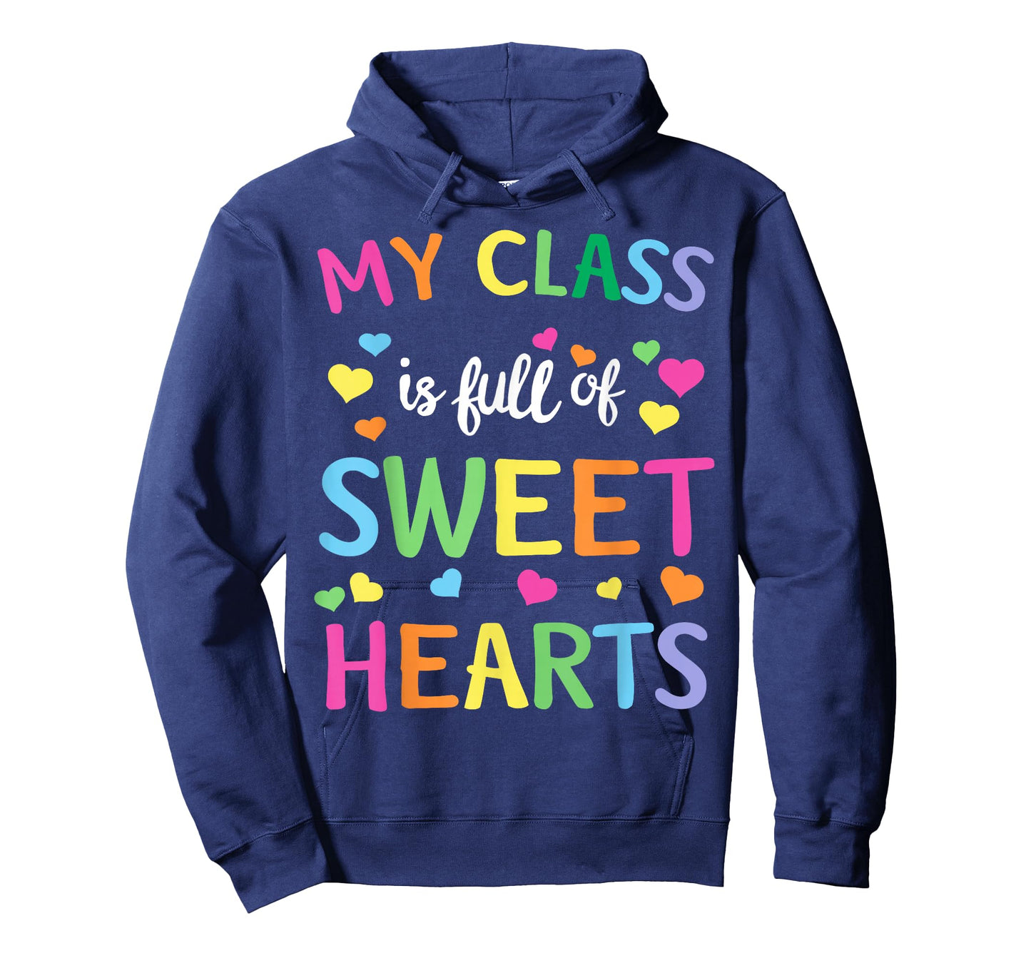 Teachers Valentines Day Shirt Class Full of Sweethearts T-Shirt