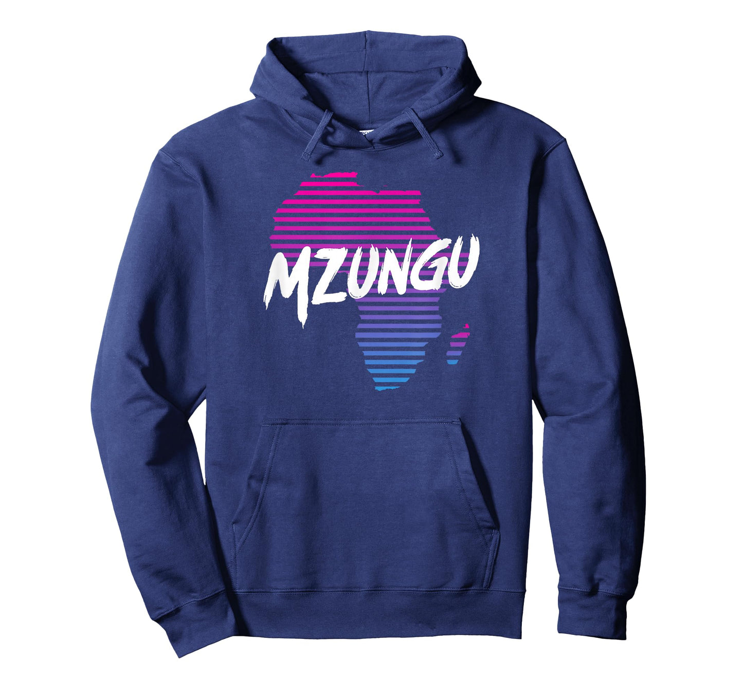 Mzungu Africa Map Vintage Retro T-Shirt T-Shirt