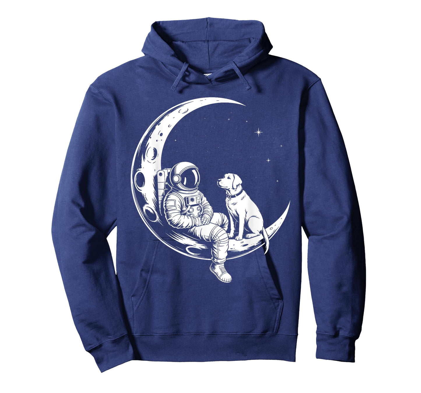 Yellow Labrador Retriever Astronaut Galaxy Moon Dog Lovers T-Shirt