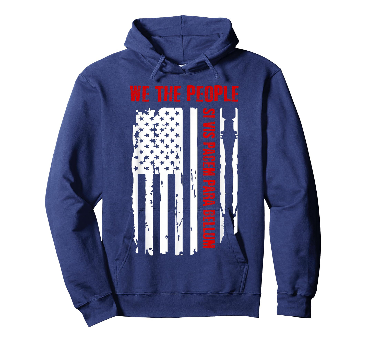 Si Vis Pacem Para Bellum USA Soldier USA Flag T-Shirt