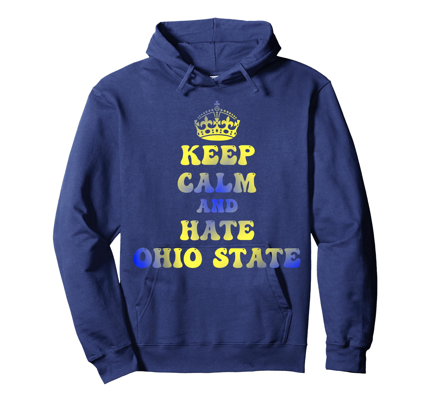 Funny Keep Calm And Hate Ohio-State T-Shirt