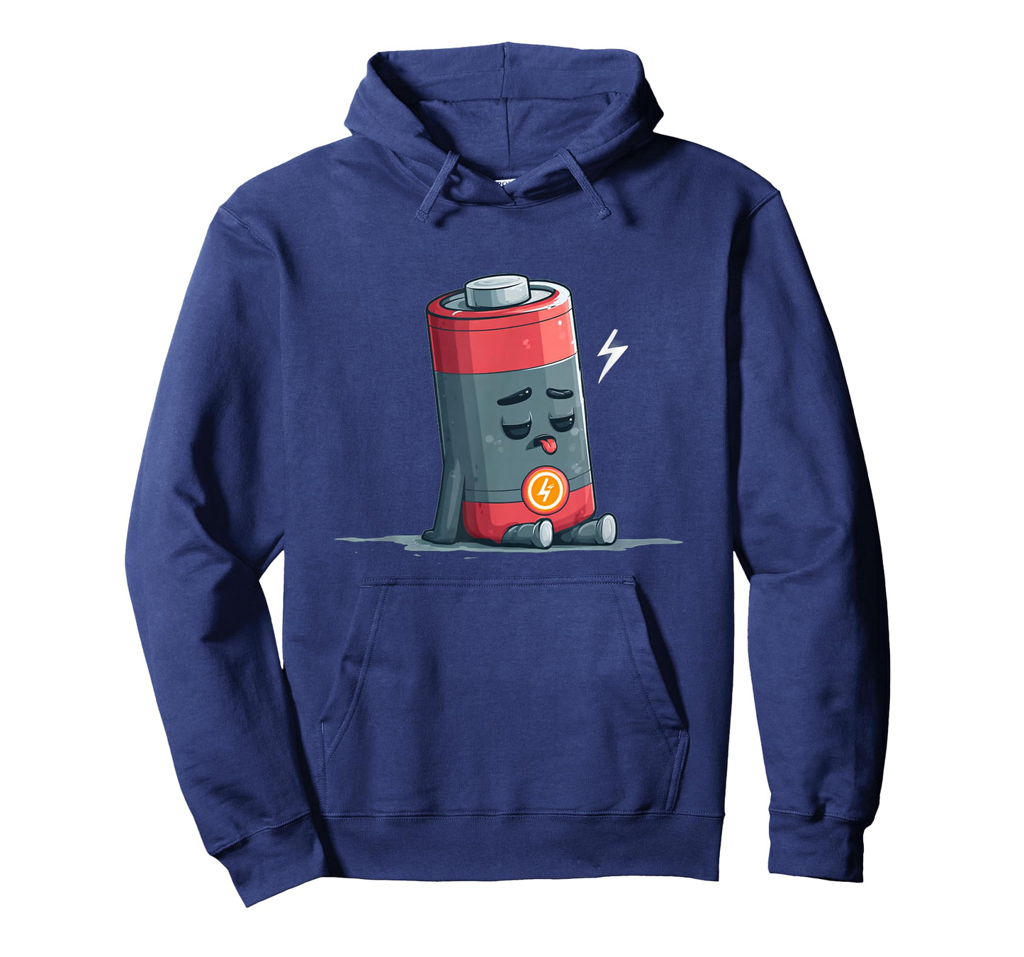 Sleeping Low Battery Costume for Powerless Boys and Girls T-Shirt