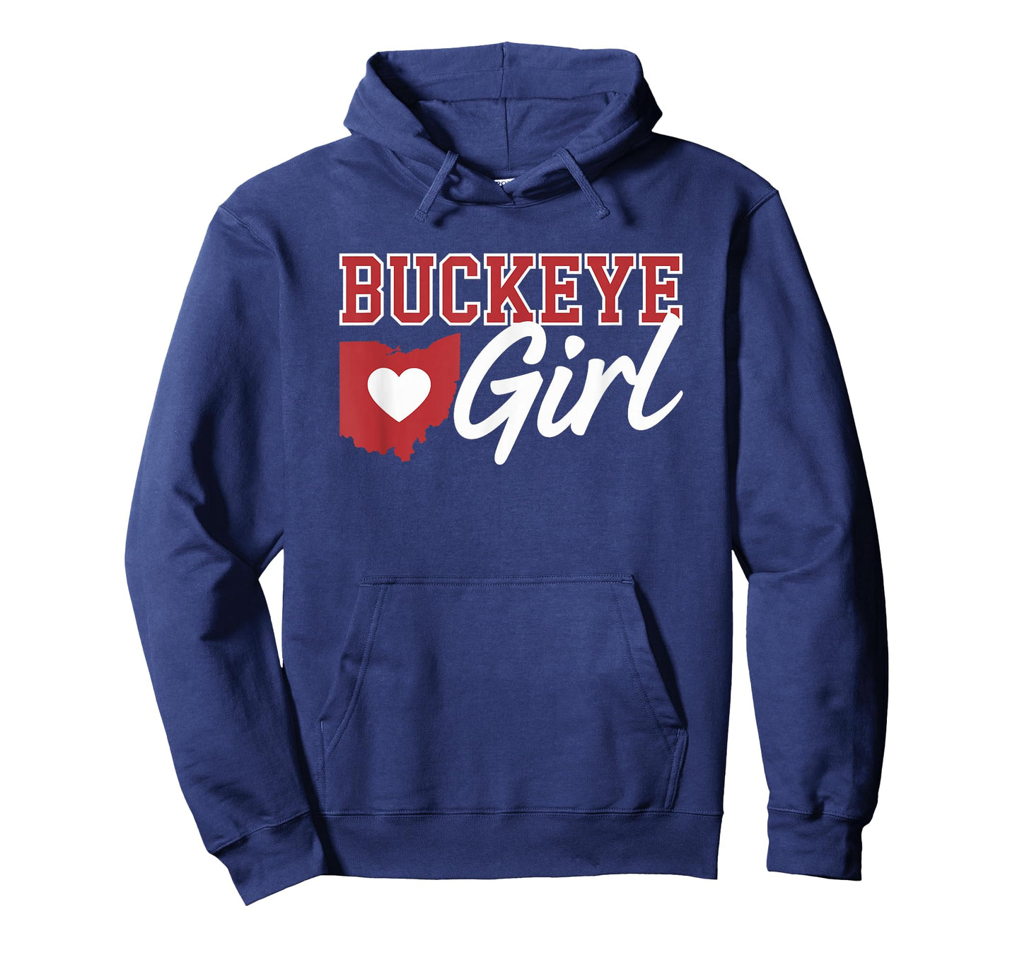 Buckeye Girl Ohio Home Heart State T-Shirt