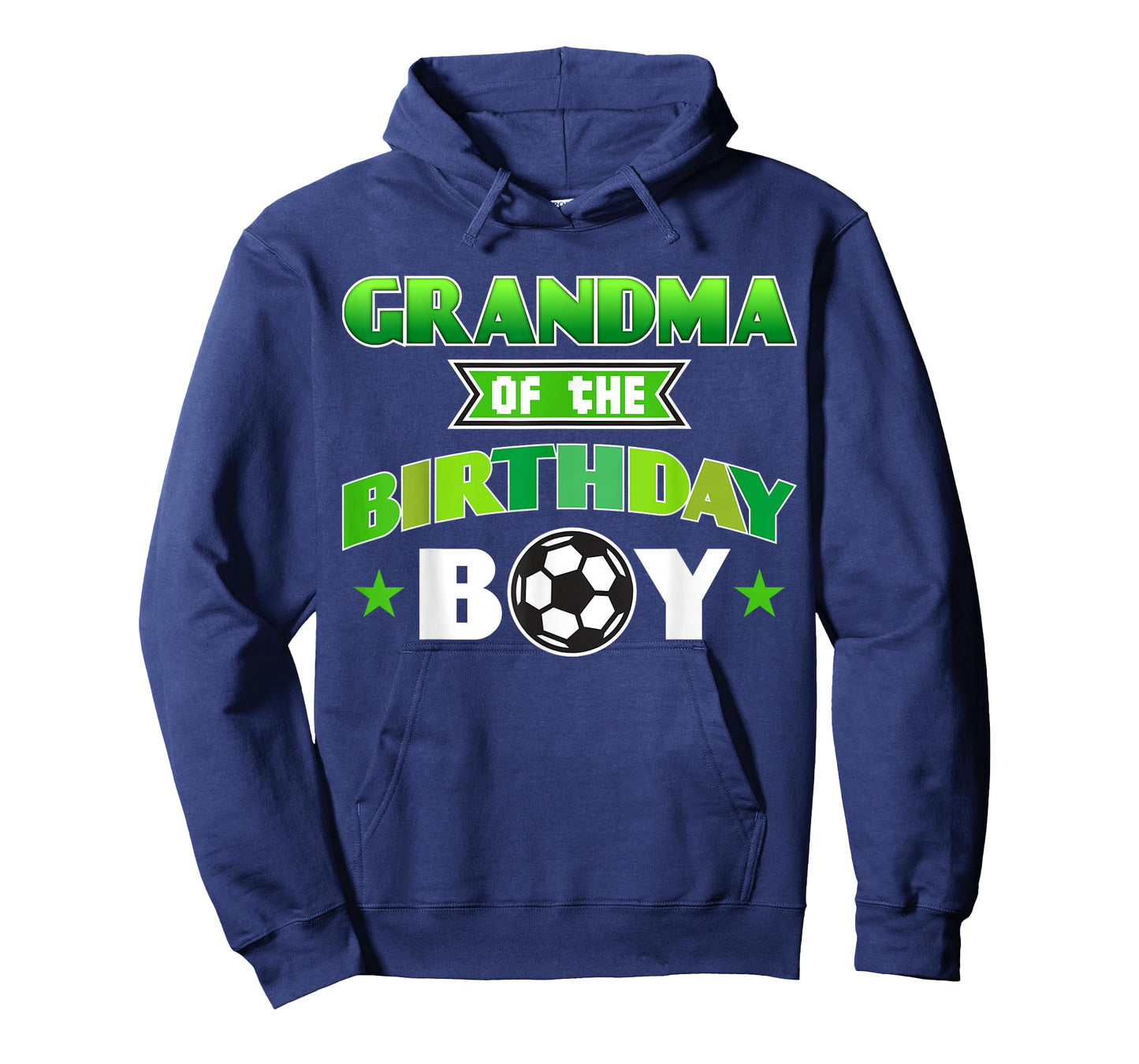 Grandma of The Birthday Boy Soccer Party Family Love T-Shirt