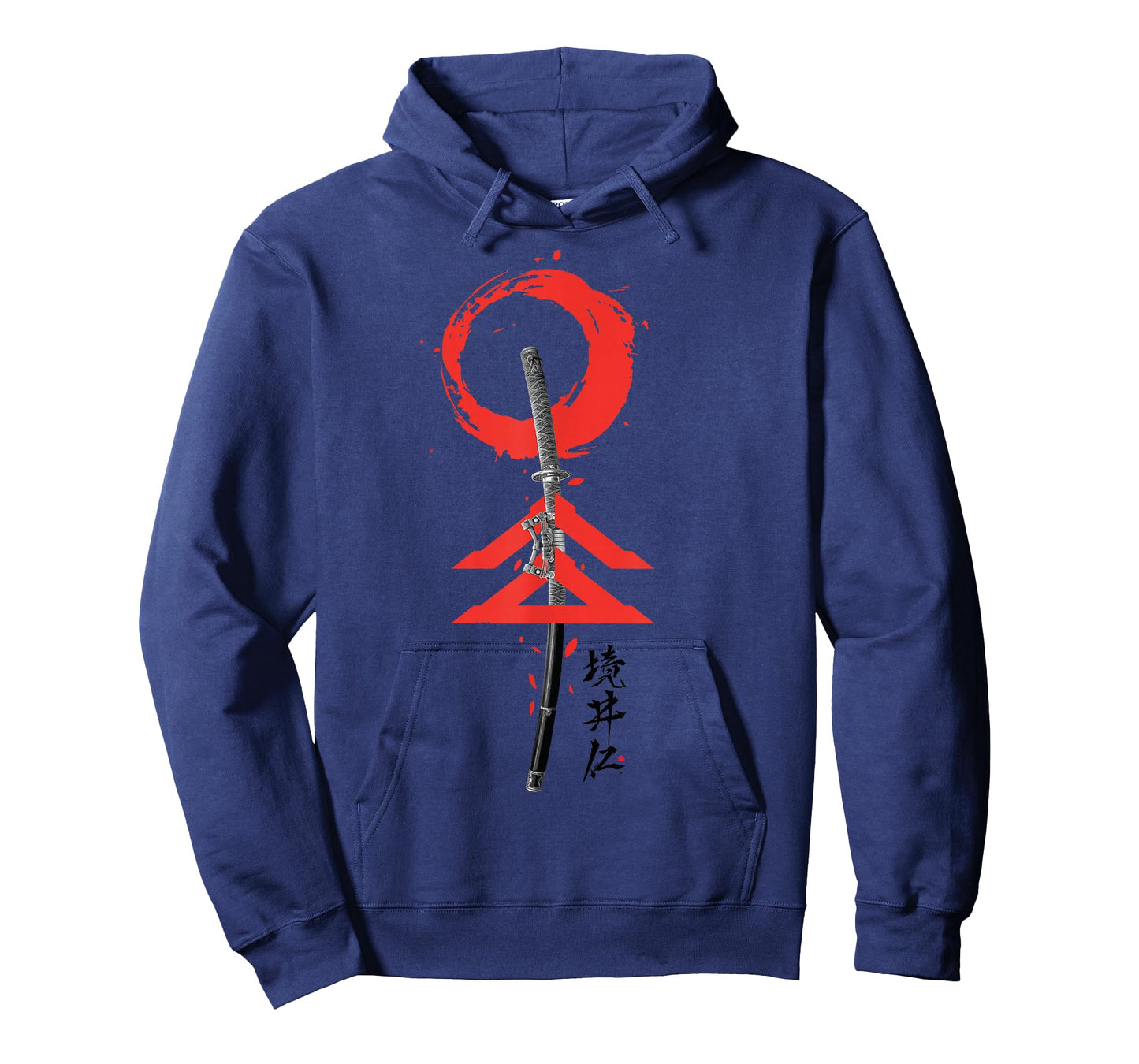 The Japanese Spirits Samurai Warrior Sword T-Shirt