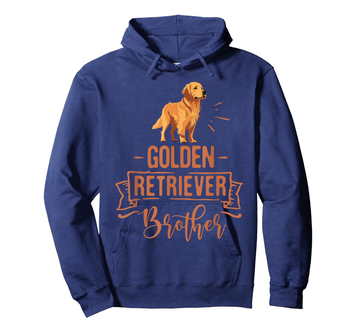 Dog Golden Retriever Brother Vintage Golden Retriever Dad T-Shirt for Men Women Kids