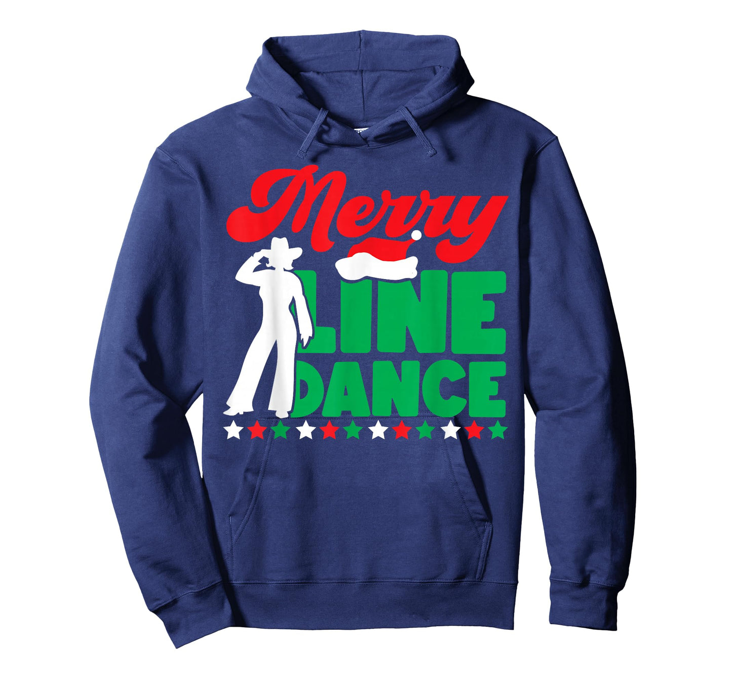 Line Dancing Dance Teacher Christmas Merry Line Dance T-Shirt