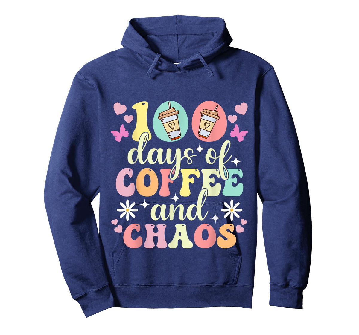 100 Days Of School Coffee Lover 100th Day Of School Teacher T-Shirt