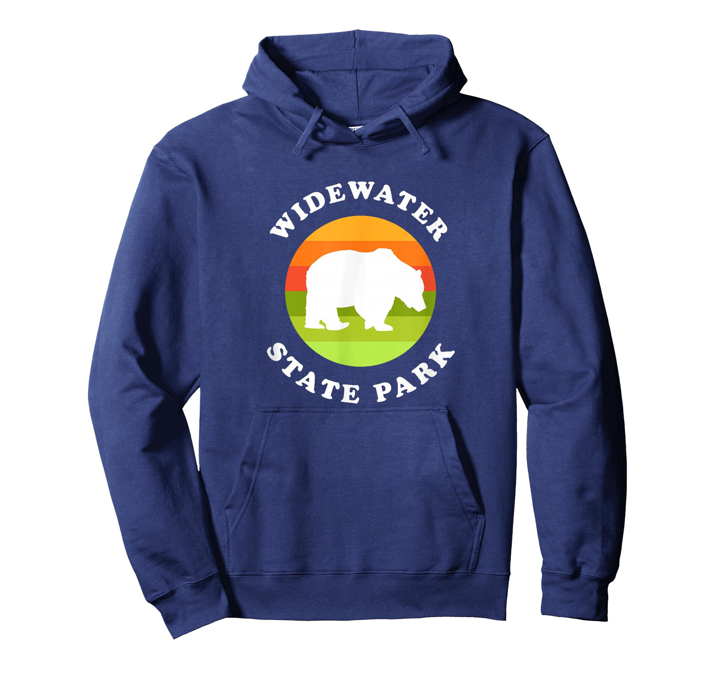 Widewater State Park Virginia Bear VA Souvenir T-Shirt