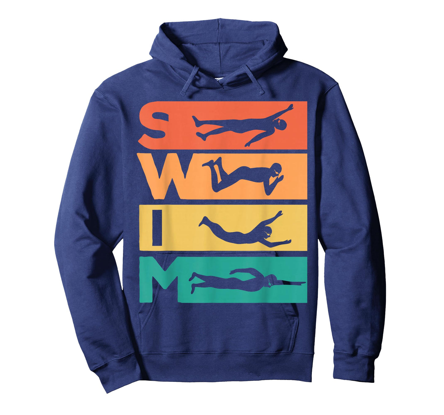 Retro Vintage Swimming Gift for Swimmers T-Shirt