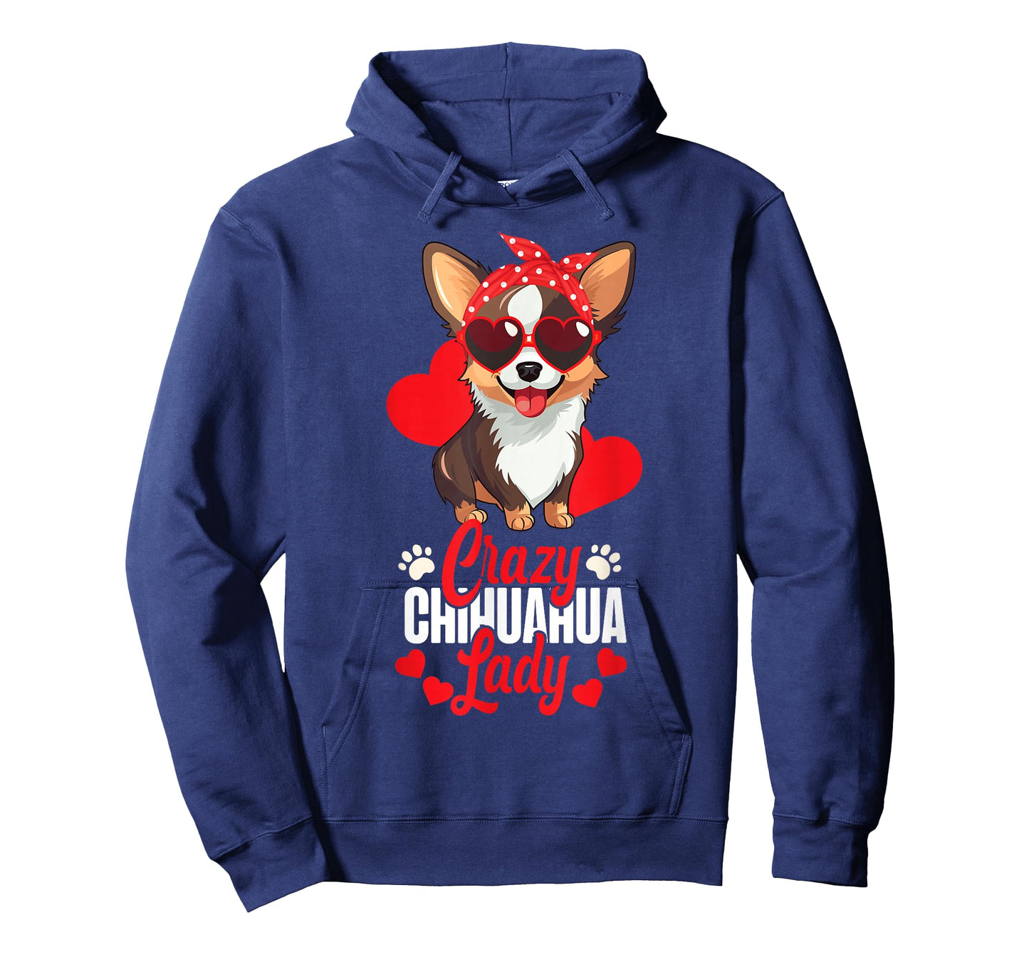 Chihuahua Chihuahueño Crazy Chihuahua Lady T-Shirt