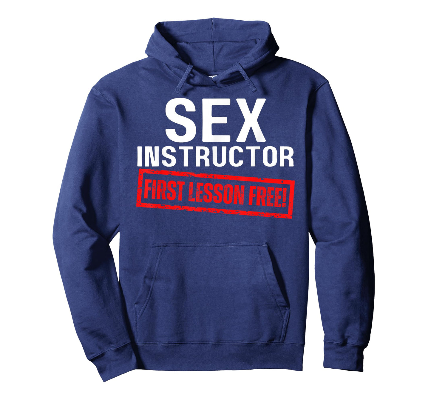 Sex Instructor First Lesson Free Funny Flirt Edgy Gag 2023 T-Shirt
