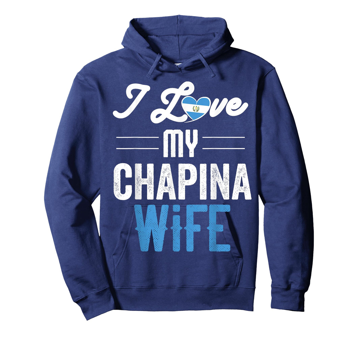 I Love My Chapina Wife Gift for Guatemalan Husband Esposo T-Shirt
