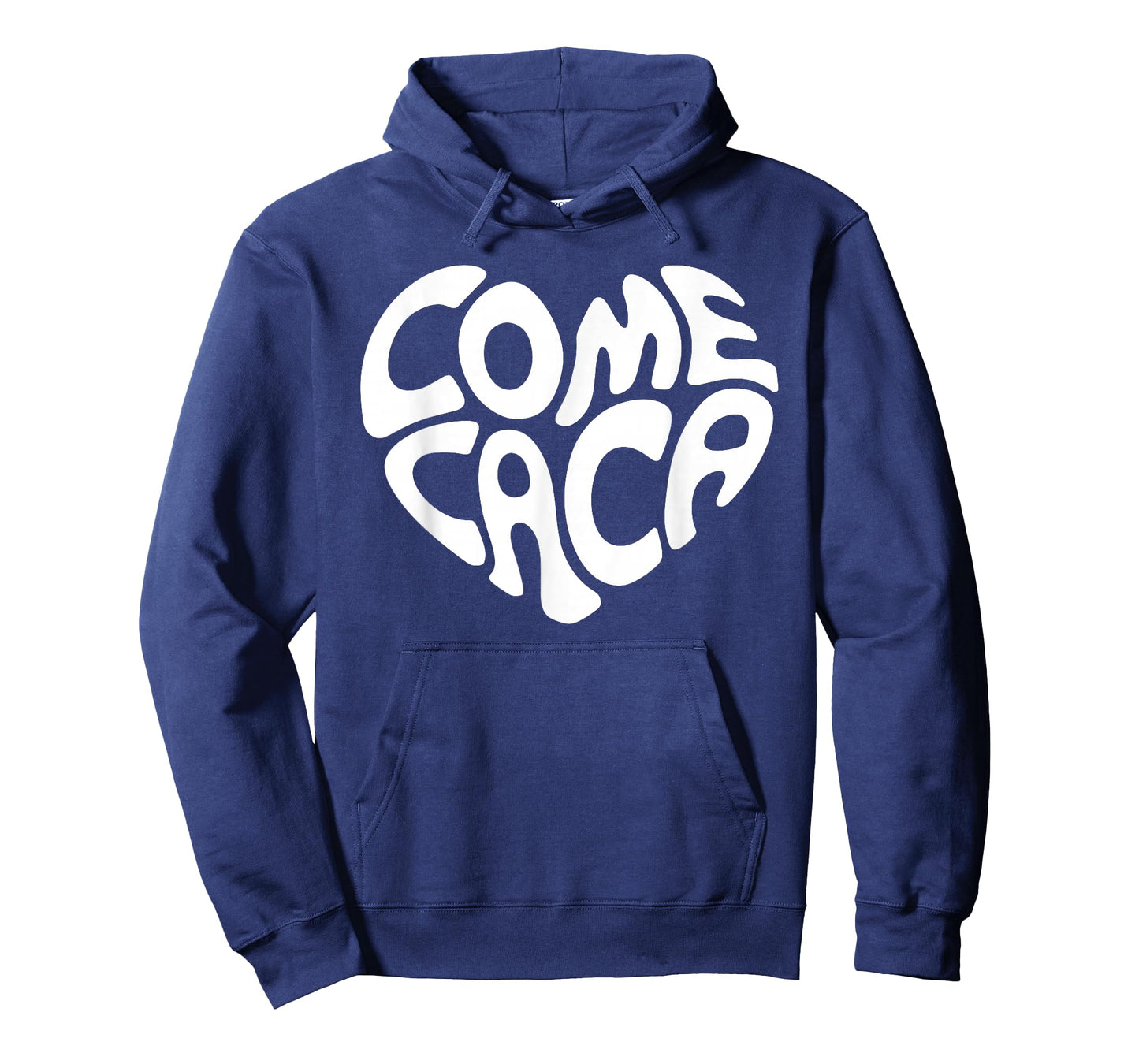 Come Caca Heart Shaped Funny Poop Joke Spanish Pooping Joke T-Shirt