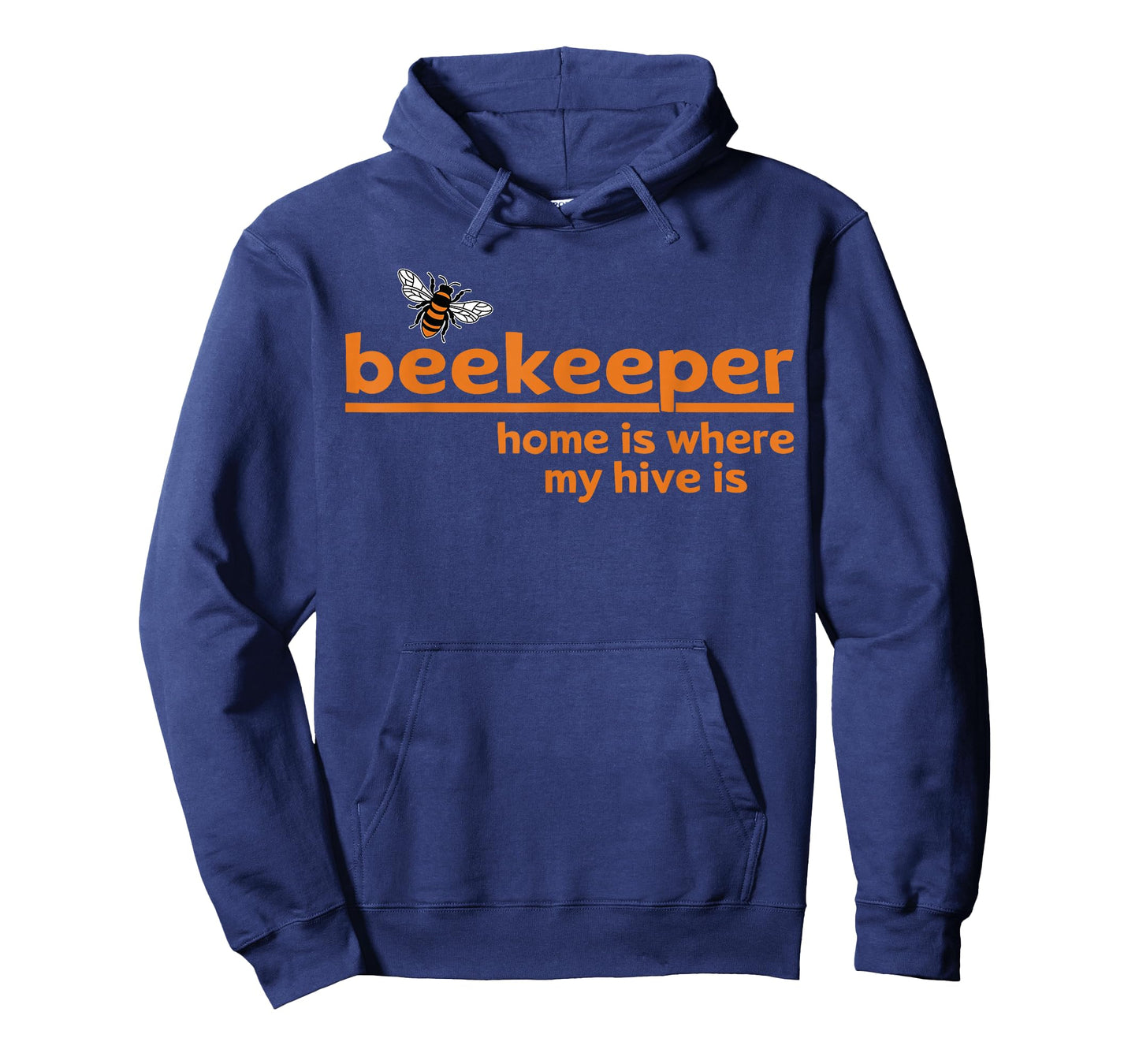 Home is Where My Hive is Cute Beekeeper and Honeybee T-Shirt