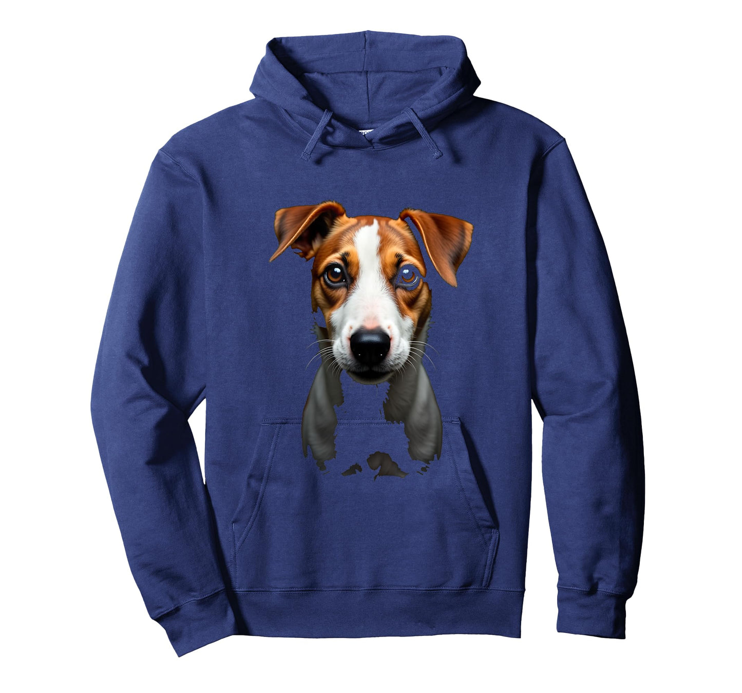 Black Jack Russell Terrier Dog Jack Russell Face T-Shirt