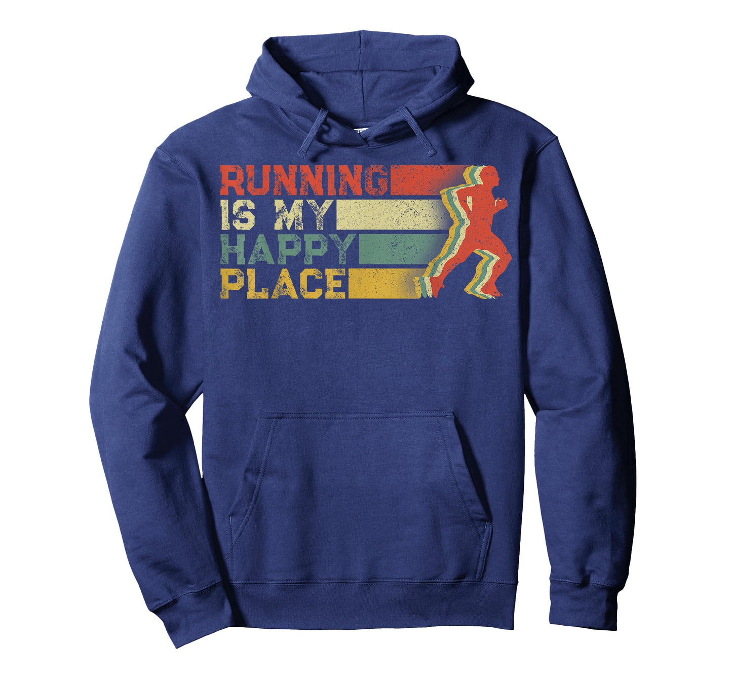 Running Is My Happy Place I Love To Run- Runners Gifts T-Shirt