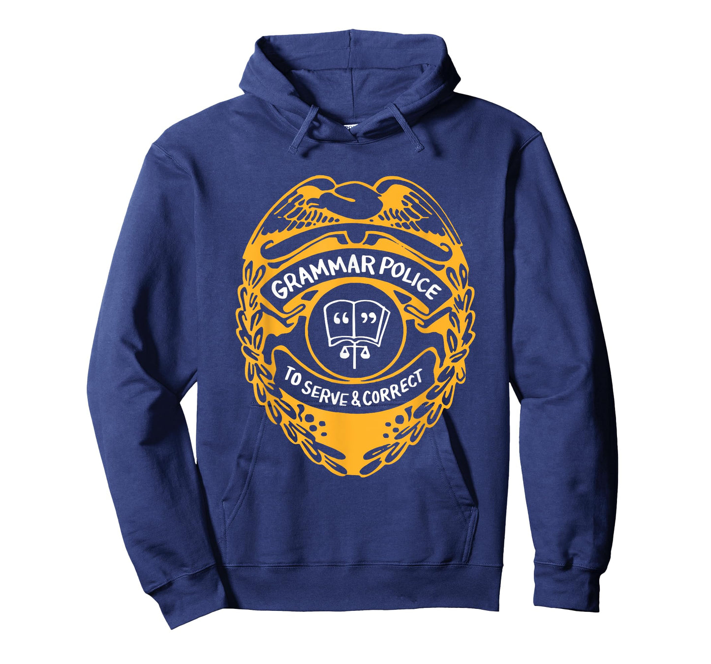 Teacher T-Shirt Grammar Police To Serve And Correct | Gift T-Shirt