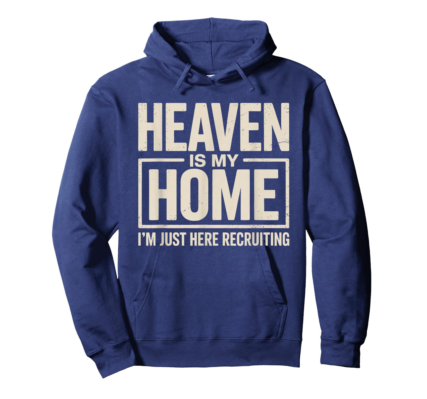 Heaven is My Home Funny Christian Faith Design T-Shirt