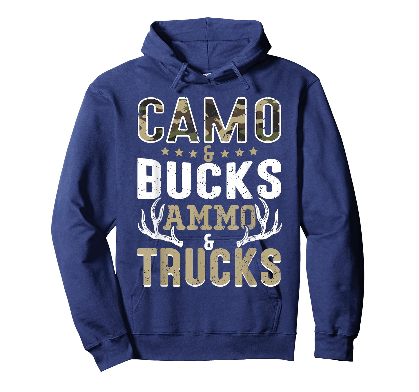 Deer Hunting For Men Women Camo And Bucks Ammo And Trucks T-Shirt